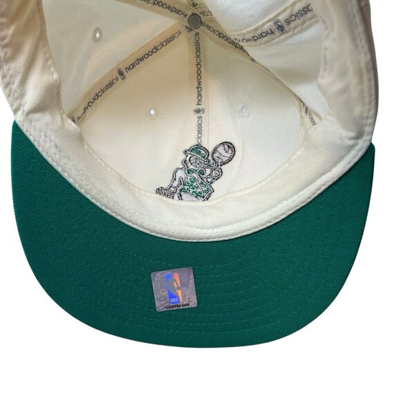Boston Celtics Reebok NBA Hardwood Classics Fitted Hat Cap 7 3/8 Retro Throwback - Picture 11 of 11